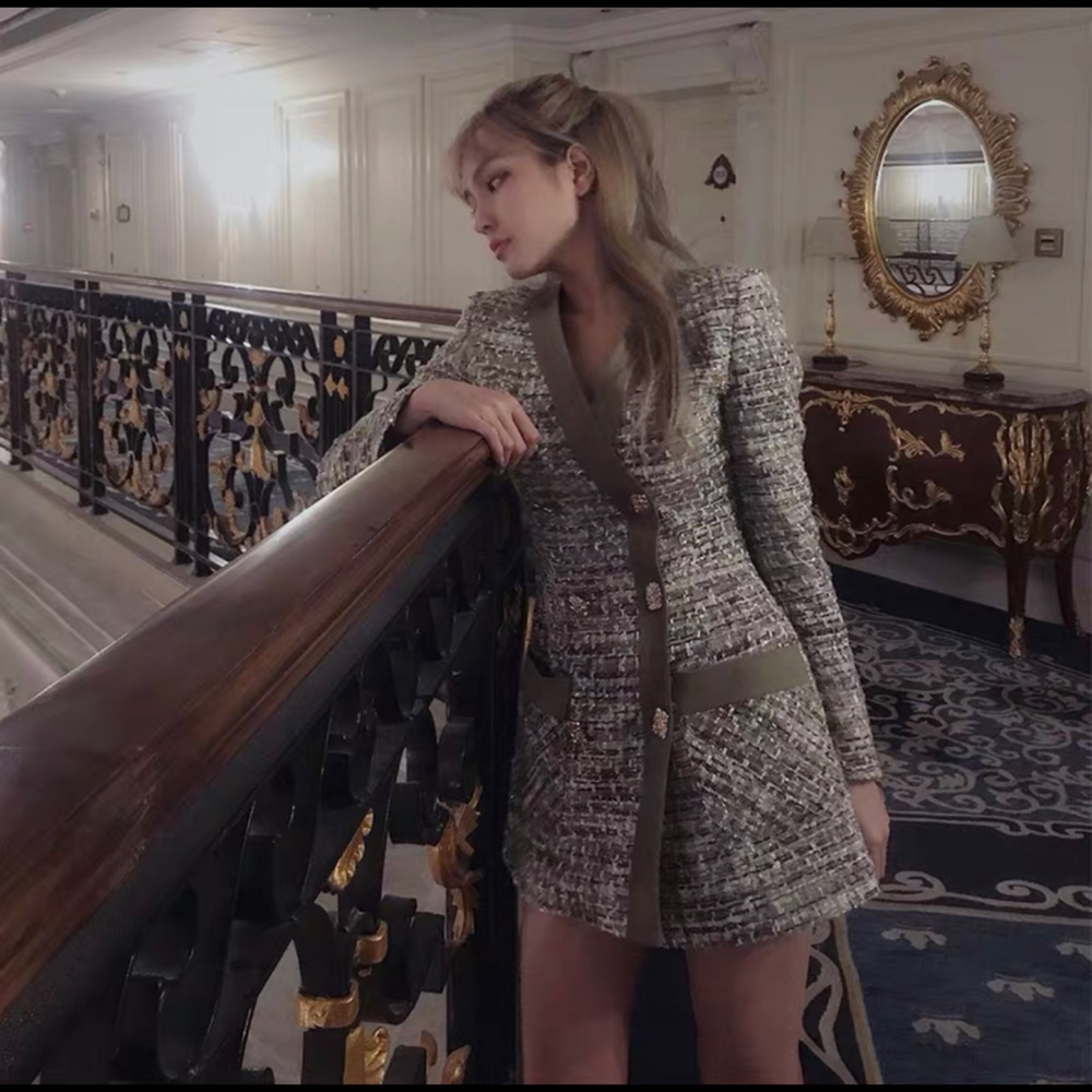 Tweed Dress in Small